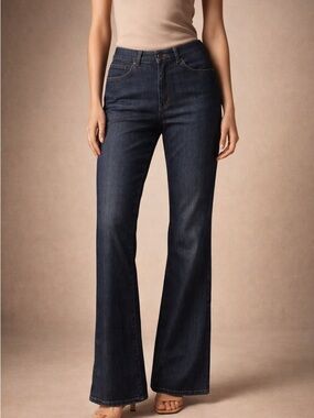 Jag Jeans Women’s Dark Blue Flare Denim